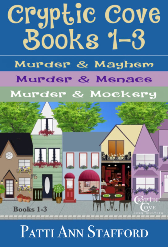 Cryptic Cove Cozy Mystery Series Books 1-3